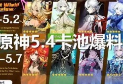 原神5.4版本爆料最新,新角色、新剧情，探索神秘“翠绿之洲”